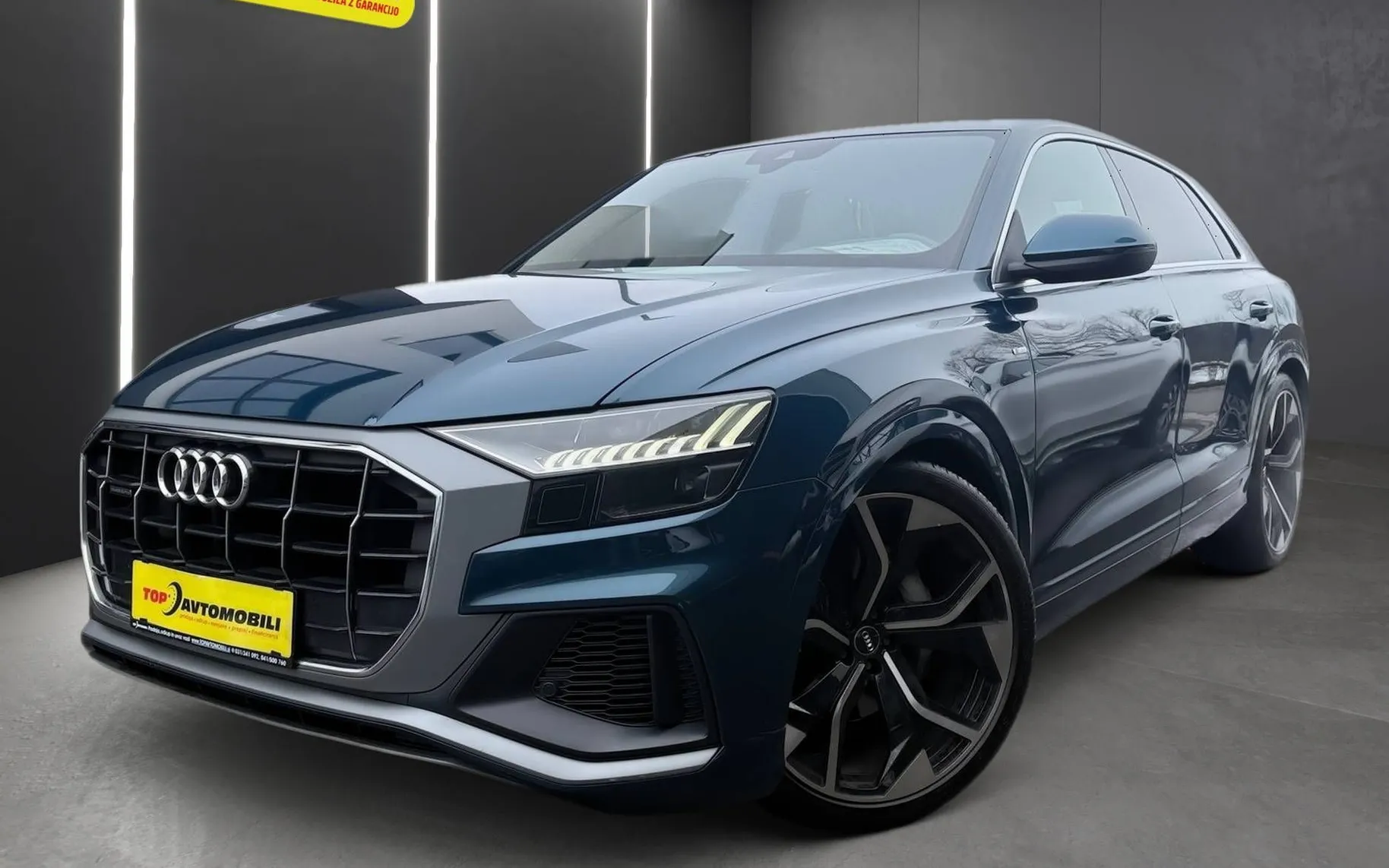 Zunanja slika - Audi Q8 - 50 TDI Q S LINE HD MATRIX ZRAČNO RADAR KAMERA ... - 1