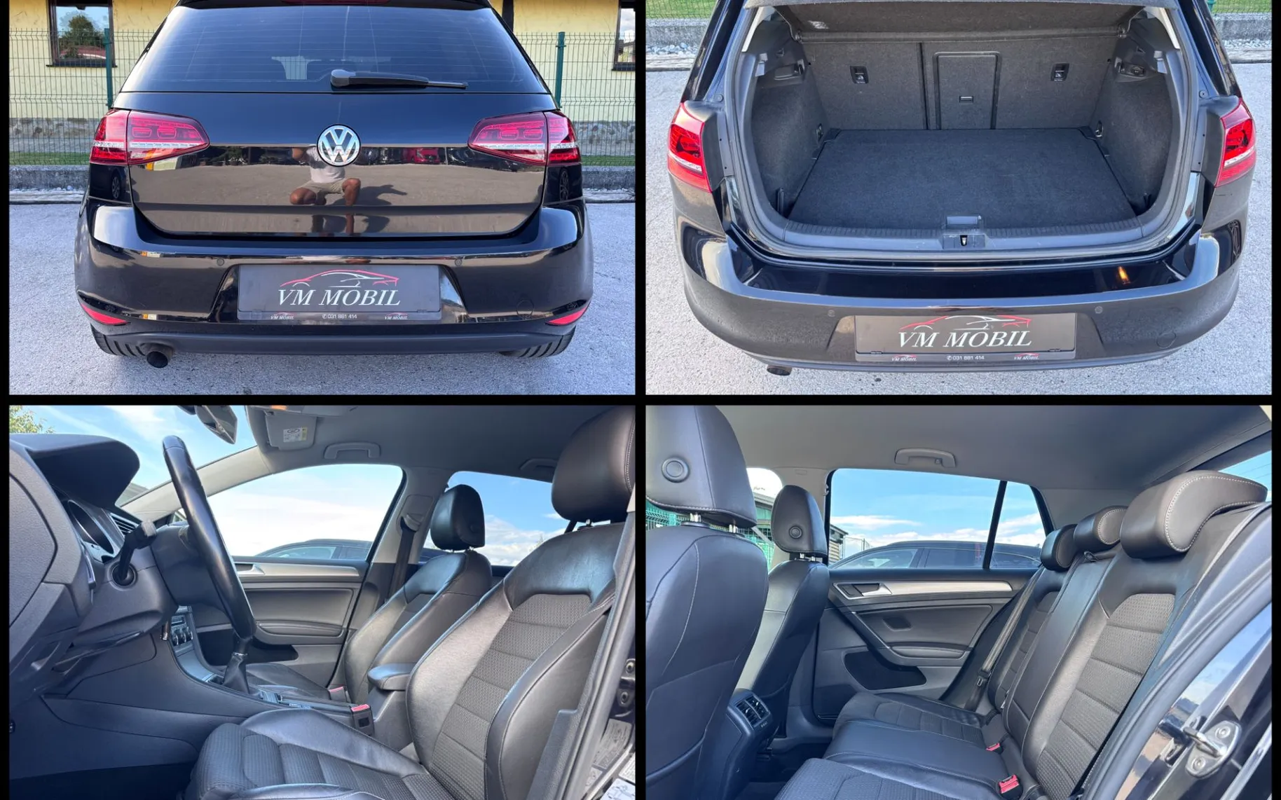 Zunanja slika - Volkswagen Golf - 1,6 TDI BMT-HIGHLINE-XENON-KAMERA-TEMPO-17COL-TOP - 11