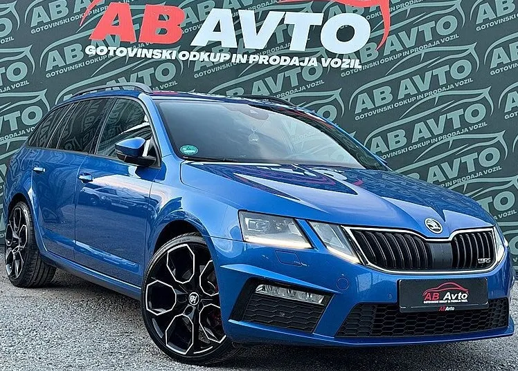 Zunanja slika - Škoda Octavia - RS 2.0 TDI DSG 135 kW+ALU19+LED+F1+FACELIFT+UGODNO - 1