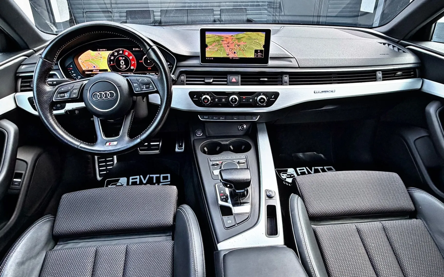 Notranja slika - Audi A4 Avant - QUATTRO 3.0 TDI S TRONIC-S LINE-MATRIX-HEAD UP - 9