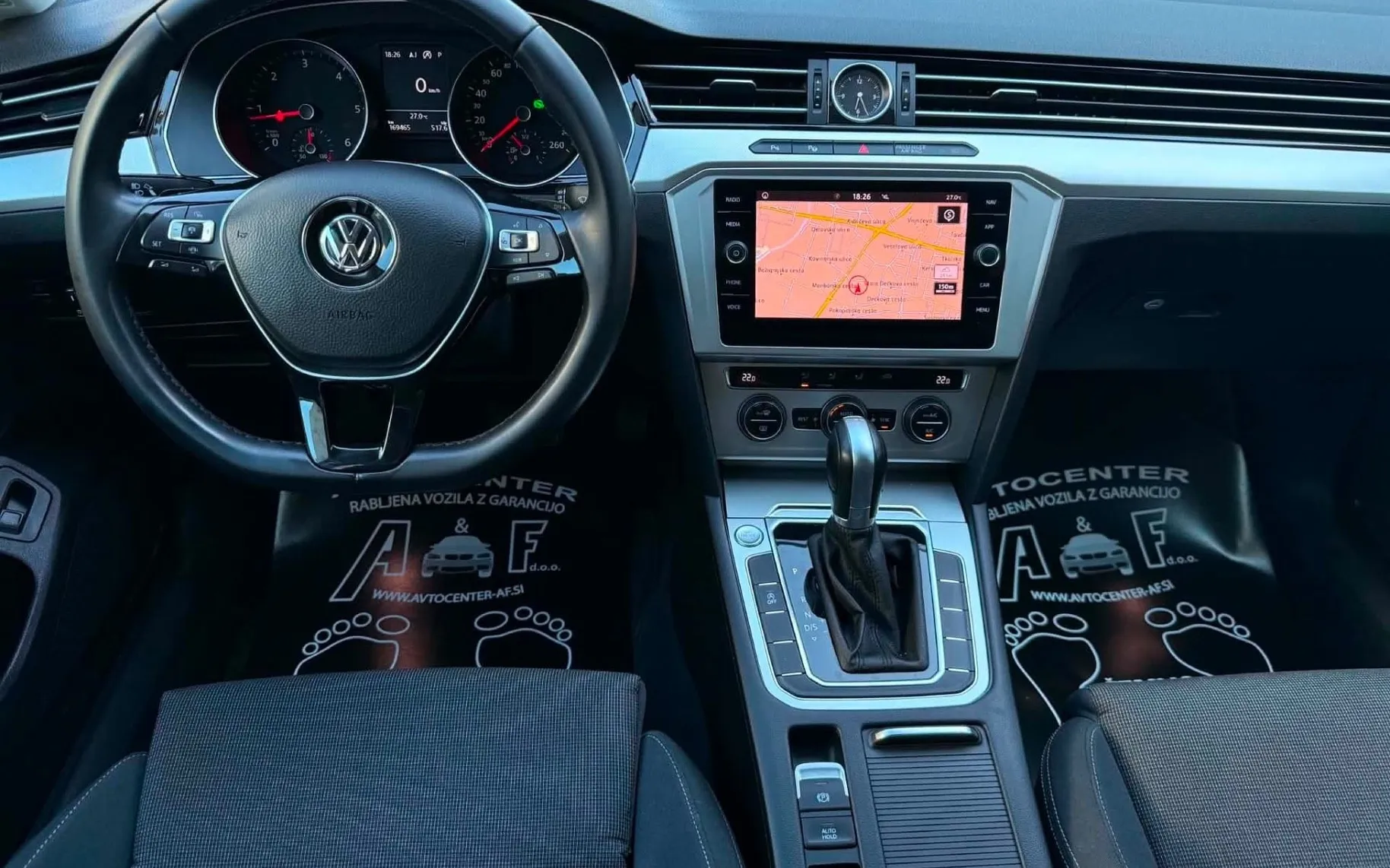 Notranja slika - VW Passat - 2.0 TDI-DSG-H LINE-169.000km-LIZING ZA TUJCE-NAV.. - 9