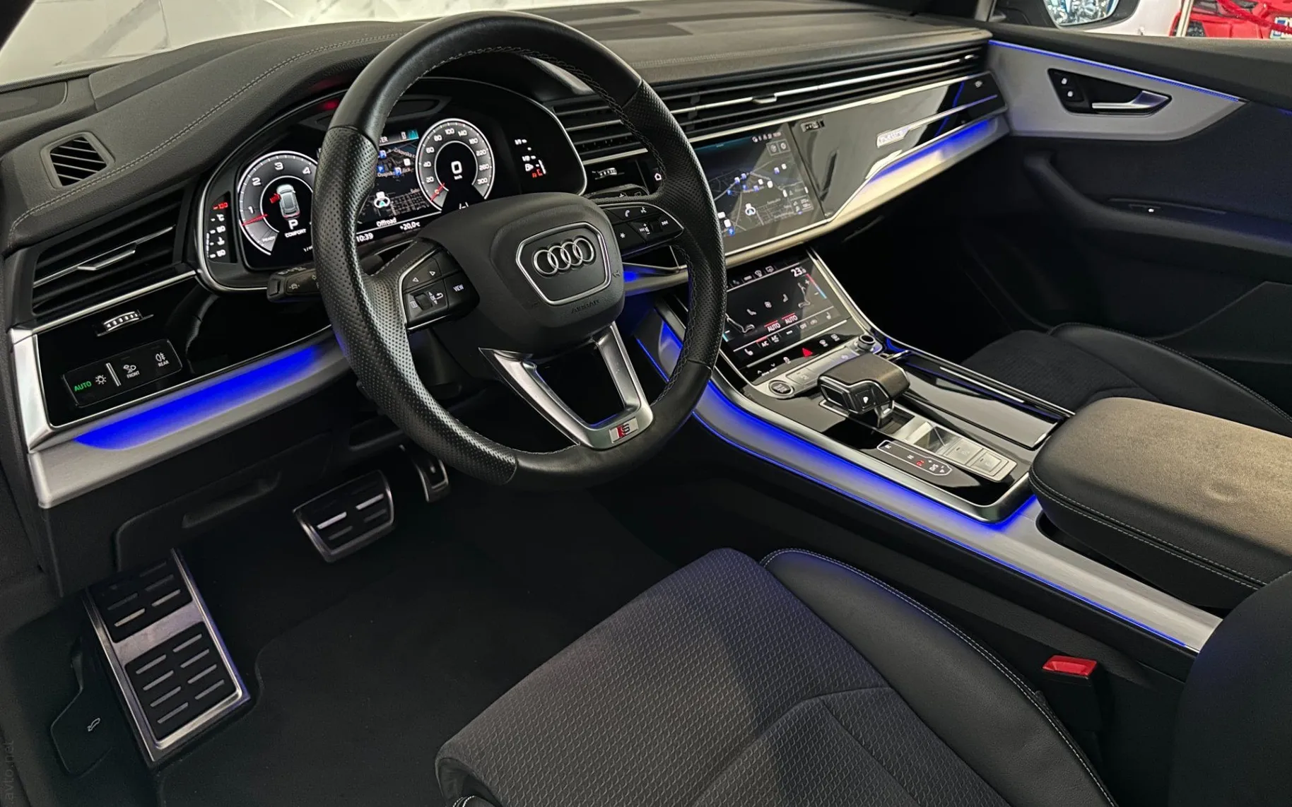 Notranja slika - Audi Q8 - 50TDI|Quattro|S-Line|Matrix|Pano|Zračno|ACC|23Col. - 8