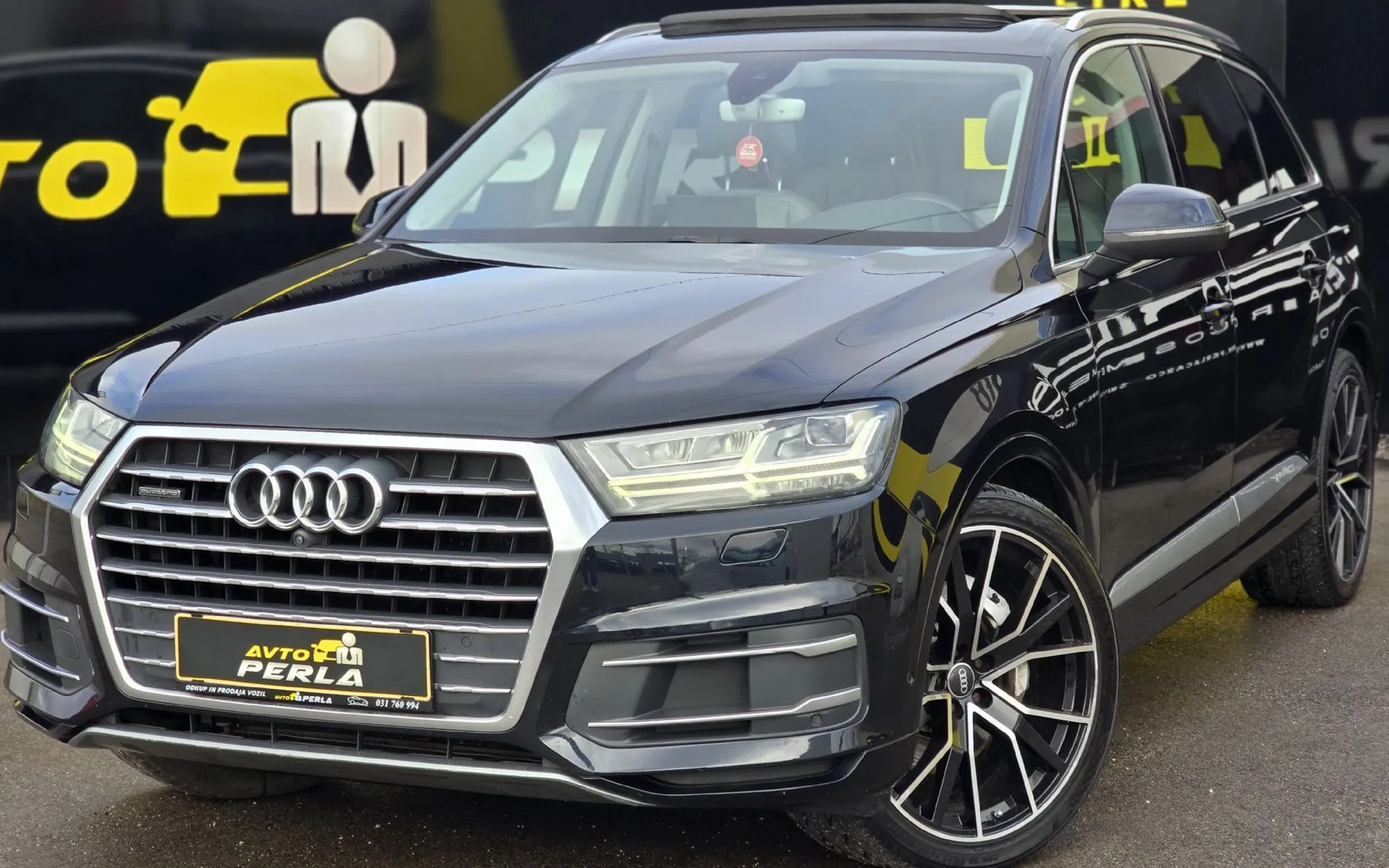 Zunanja slika - Audi Q7 - 3.0 TDI quattro 200KW-ALU 22-PANORAMA-7 SEDEŽEV- - 1