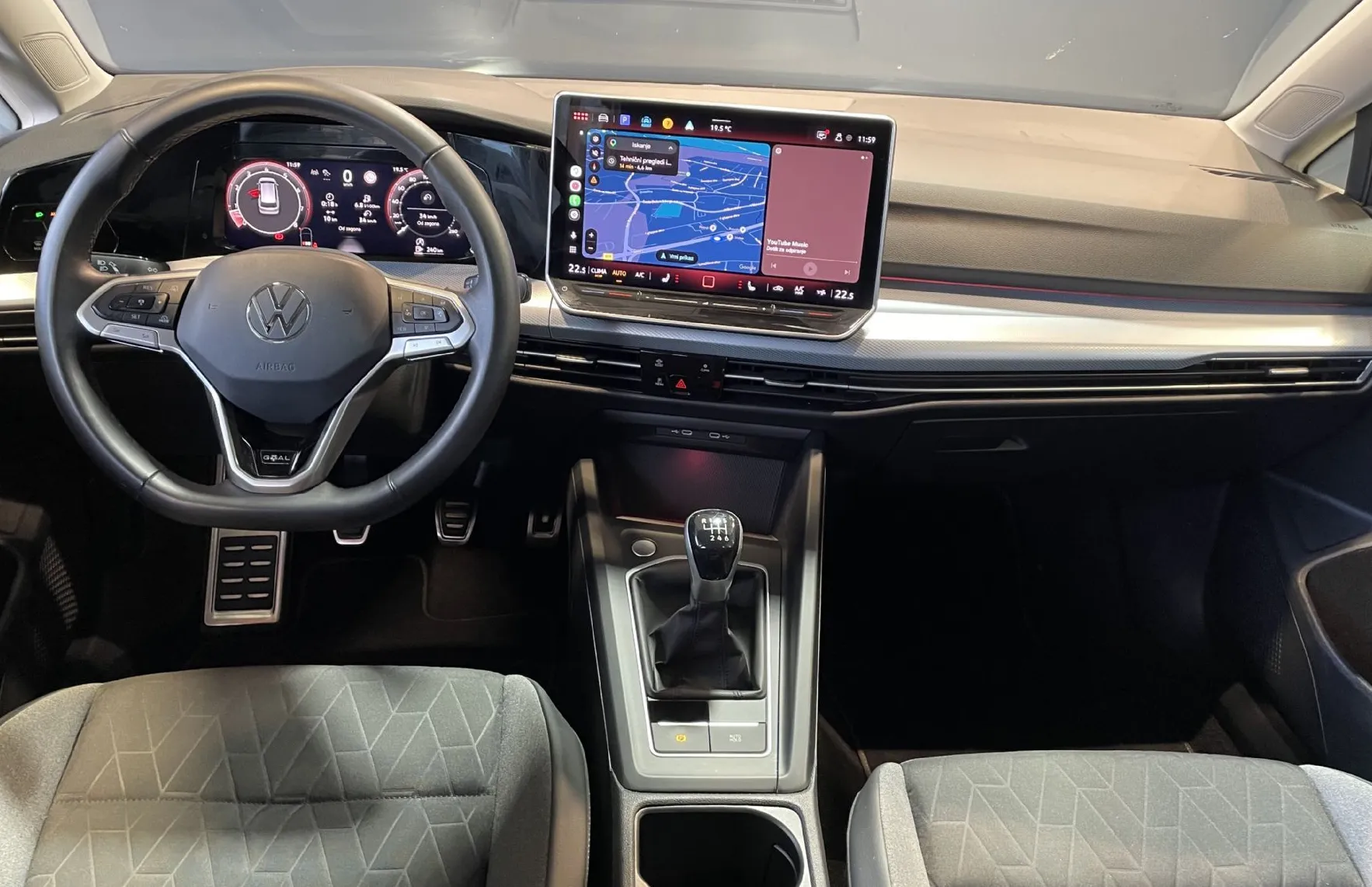 Zunanja slika - VW Golf - Variant 1.LASTNIK-VIRTUAL-NAVIGACIJA-RADAR-LED-LANE-ALU - 6