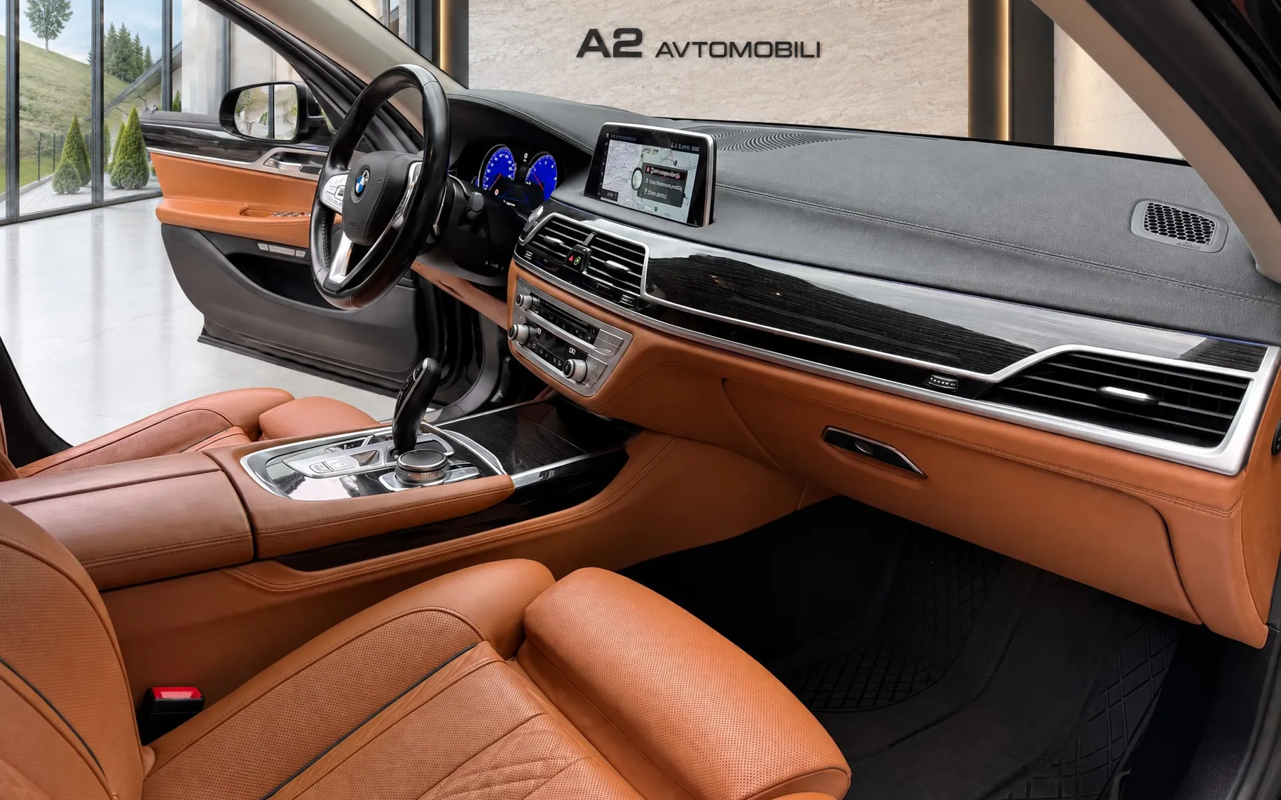 Notranja slika - BMW serija 7: - 740d xDrive Avt.-MAX OPREMA-samo 129900km-ODLIČEN- - 10