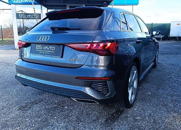 Zunanja slika - Audi A3 - 35 TDI S line S tronic 110kW 3X S-LINE SLO LE 50KM - 6