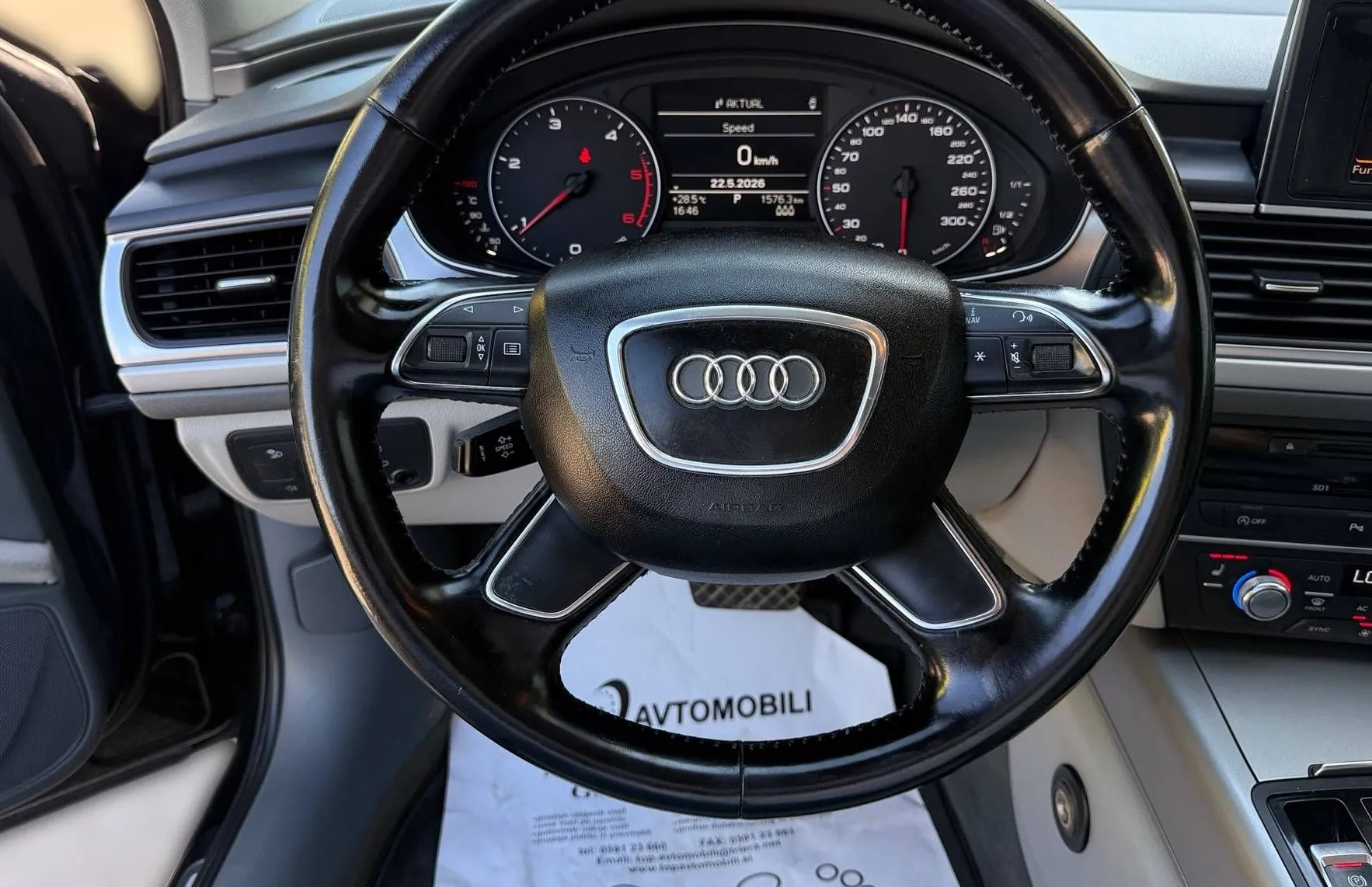 Zunanja slika - Audi A6 - 2.0 TDI SLOVENSKI BI-XENON NAVI TEMP PDC KLJUKA - 16