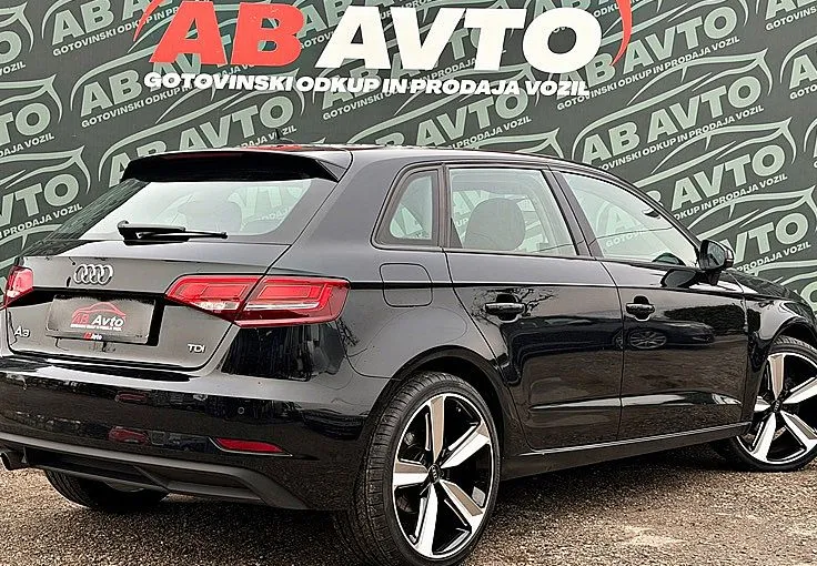 Zunanja slika - Audi A3 - 1.6 TDI 85 kW+5VRAT+ALU19+TEMPOMAT+NAVI+BIXENON - 5