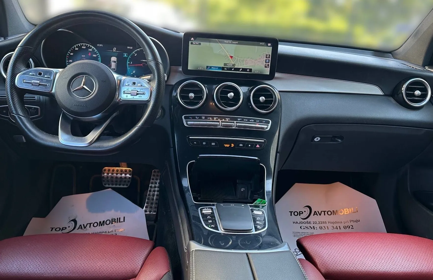 Zunanja slika - Mercedes-Benz GLC-Razred - GLC coupe 220d 4MATIC AMG LINE LED RADAR KAM 360 USNJE NAVI - 18