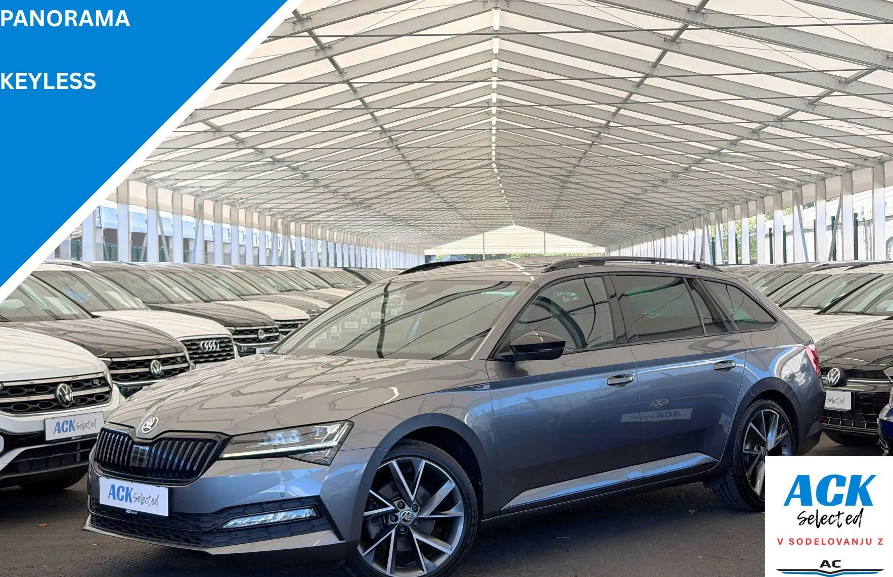 Zunanja slika - Škoda Superb - Combi 2.0 TDI Sportline DSG - PANO - MEMORY-KLJUKA - 1