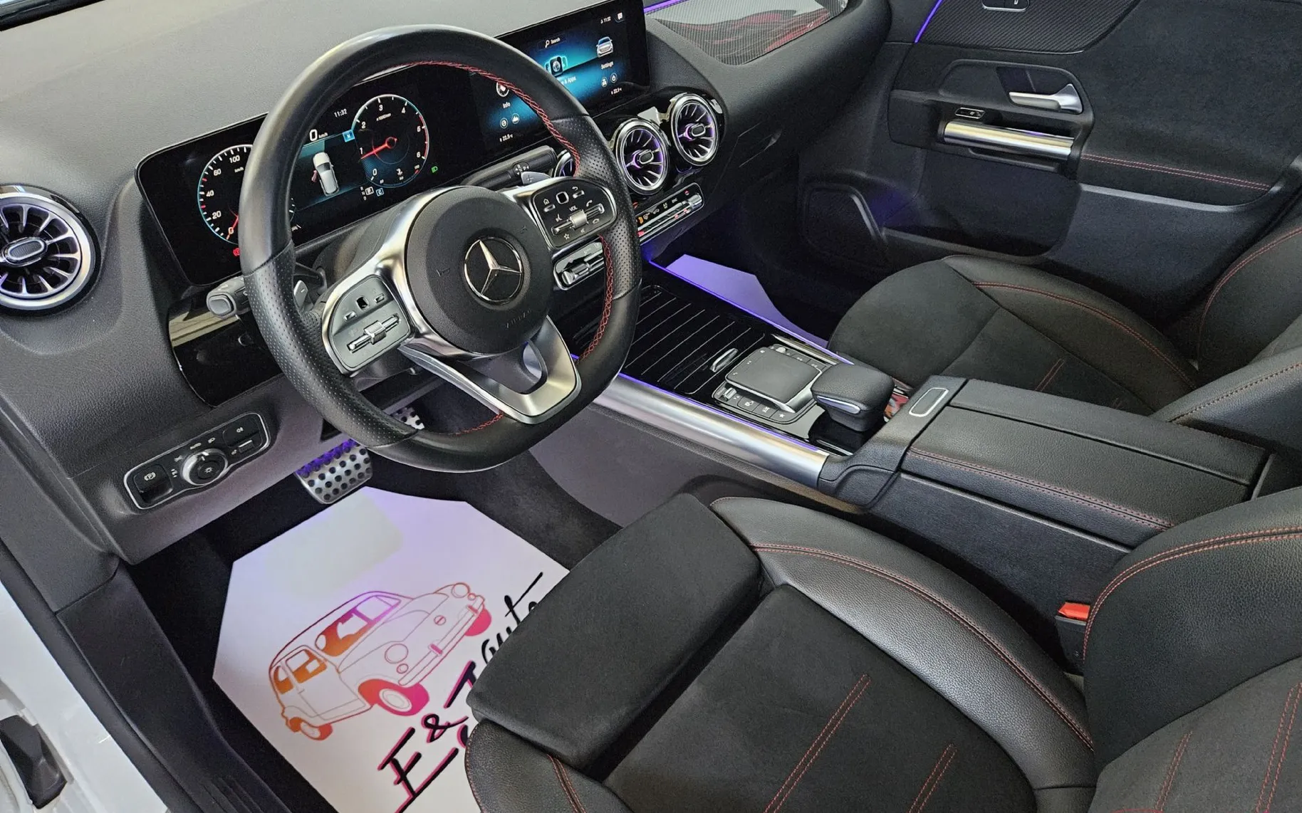 Notranja slika - Mercedes-Benz B-Razred - B 200 d AMG Line Avt. - 4