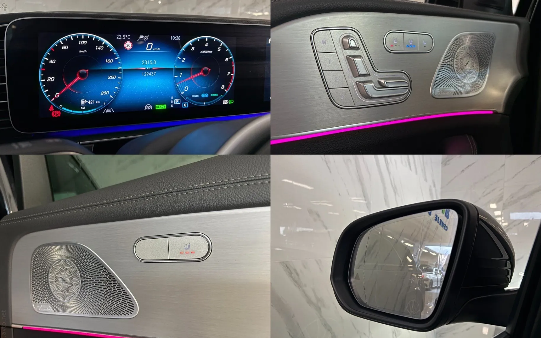 Notranja slika - Mercedes-Benz GLE-Razred - 580 4MATIC|Pano|ACC|Zračno|Hlaj|360K|Kljuka|Masaža - 11