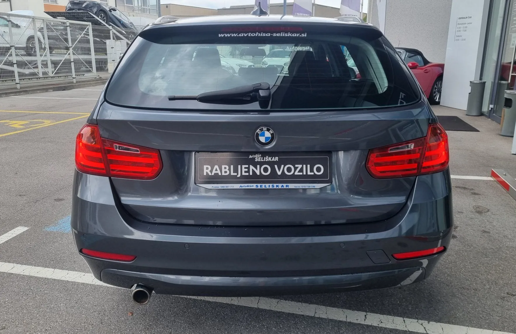 Zunanja slika - BMW Serija 3 - Touring: 318d AVTOMATIK-NAVI-TEMP-PDC... + LEPO OHRANJEN - 6