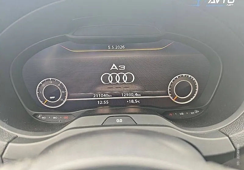 Notranja slika - Audi A3 - Limuzina 35 TDI Sport S tronic 1.LETO JAMSTVA... - 12