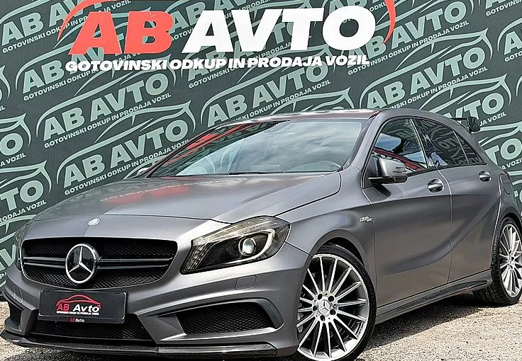 Zunanja slika - Mercedes-Benz A-Razred - A 45 AMG 4MATIC Avt.+F1+265KW+ALU19+STAR ROOF+TOP - 3