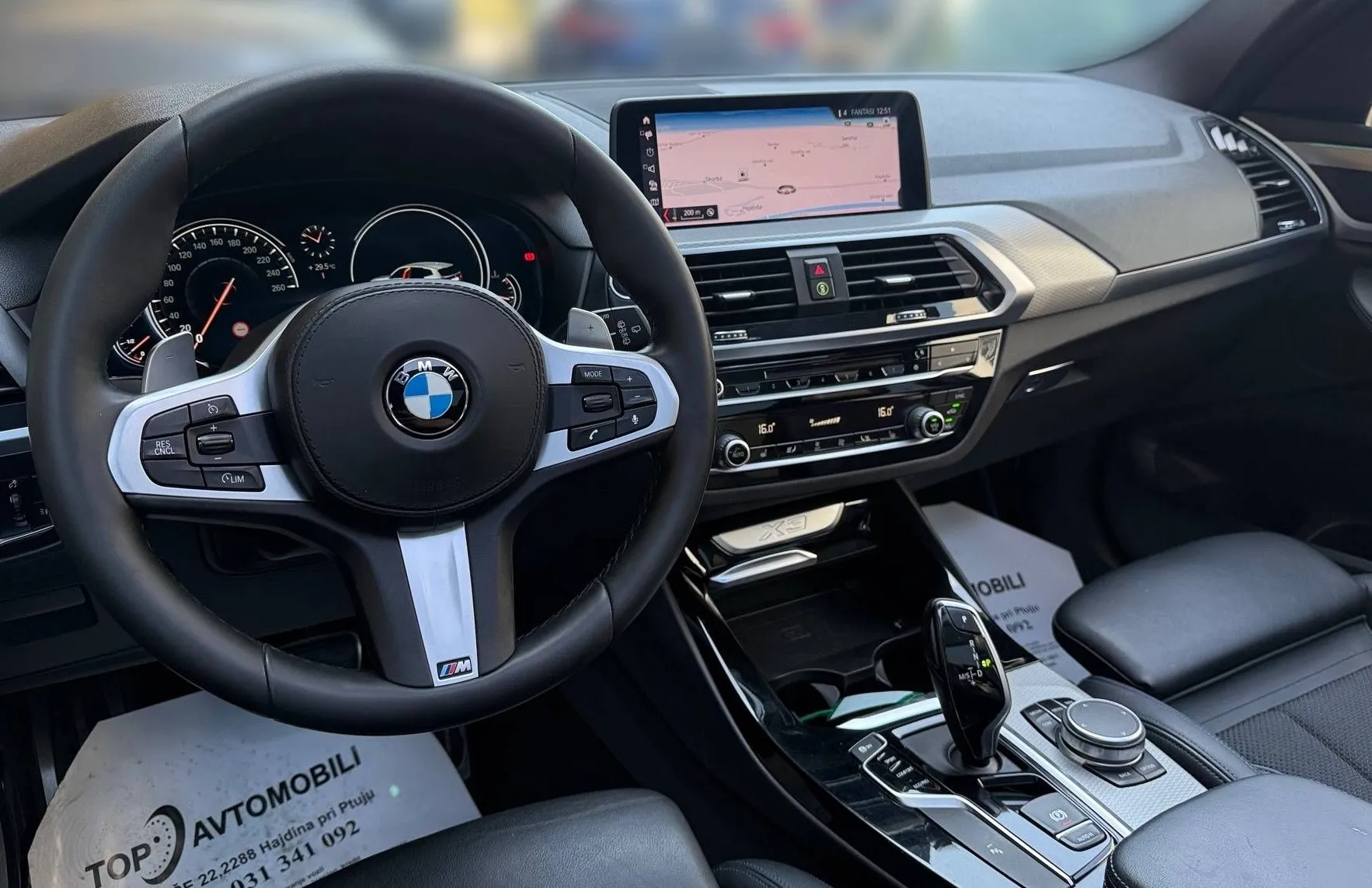 Zunanja slika - BMW X3 - serija : M SPORT sDrive 2.0d FULLED KAMERA LINE ASSIST PA.. - 19
