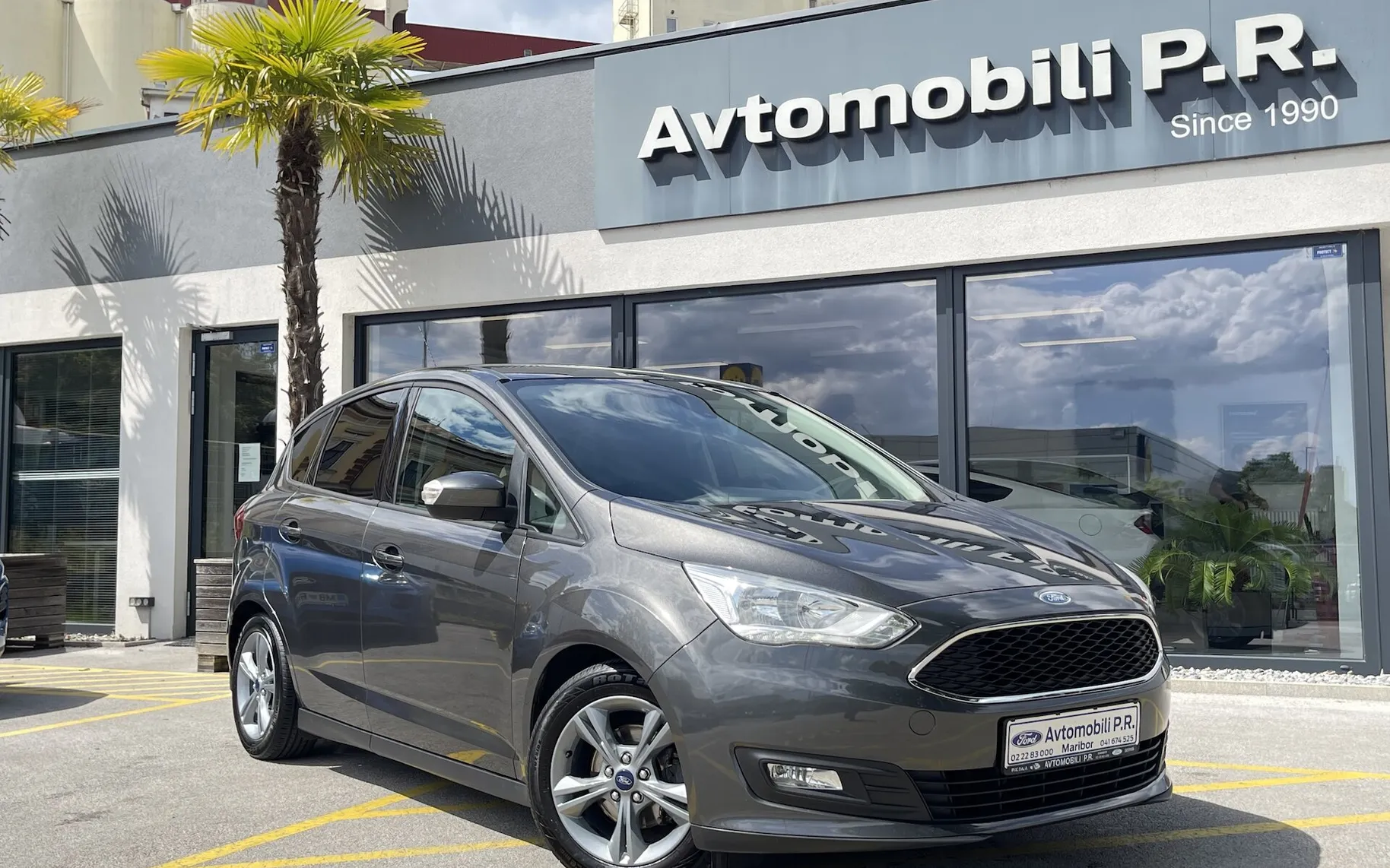 Zunanja slika - Ford C-MAX - 1.0 EcoBoost 125KM STYLE SLO ZIMSKI PAKET ODLIČEN - 2