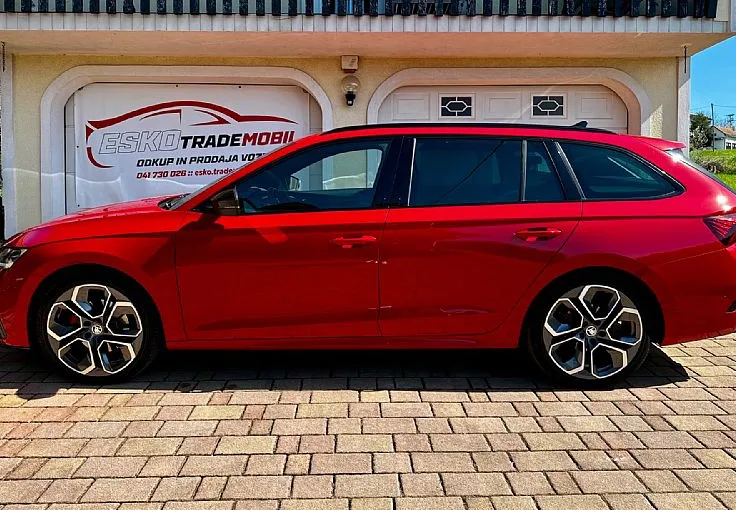 Zunanja slika - Škoda Octavia - 2.0 TDI RS+DSG+ALU19+MATRIX+DCC+ACC+CANTON+MEMORY - 2