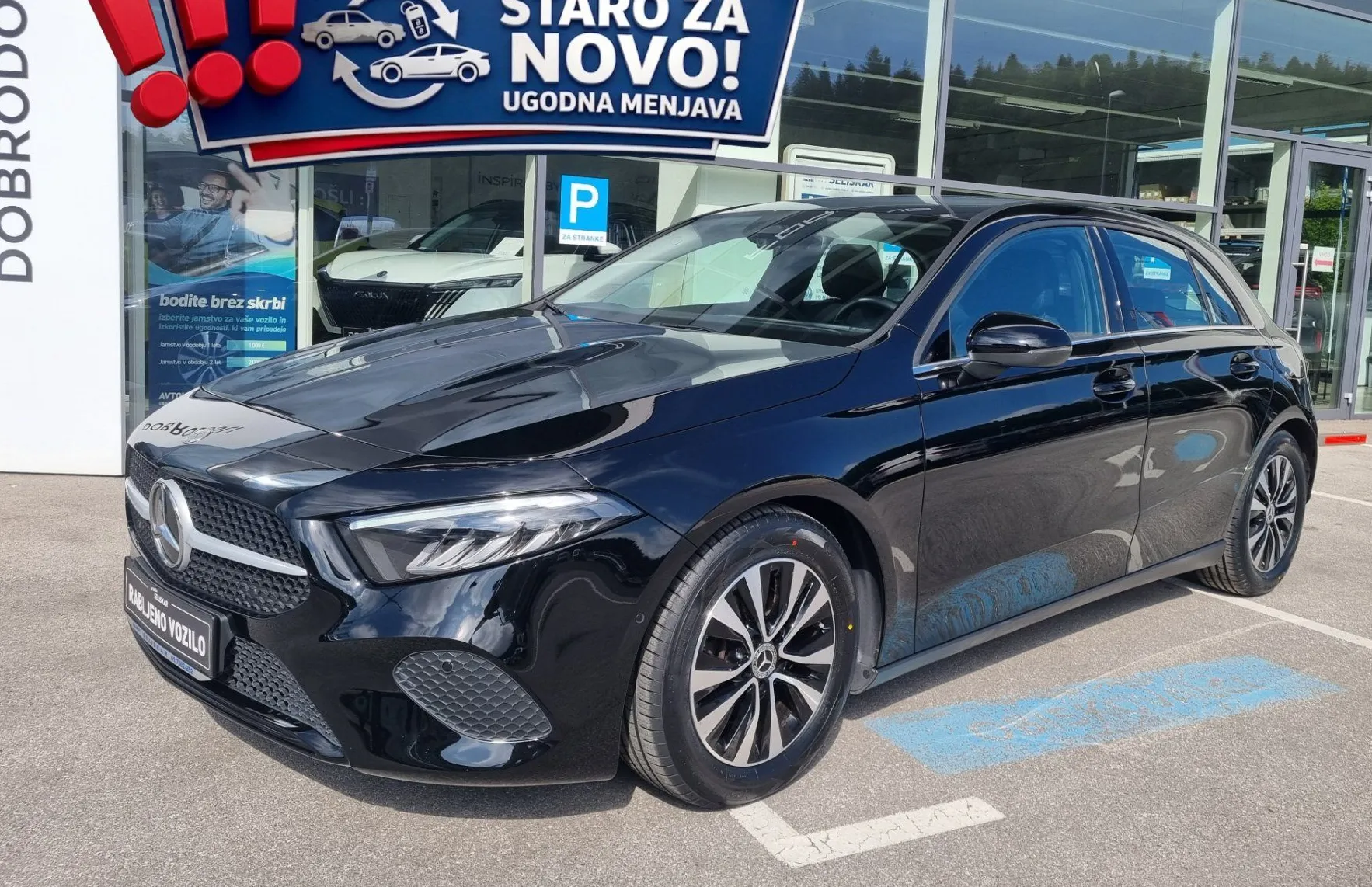 Zunanja slika - Mercedes-Benz A-Razred - A180 MHEV - AVTOMATIK-DAB-KAMERA-NAVIGACIJA - 1