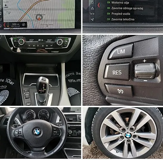 Zunanja slika - BMW Serija 1 - : 116d AUT. SPORT-LED-NAVI-PDC-GRETJE SED.-ALU17 - 12