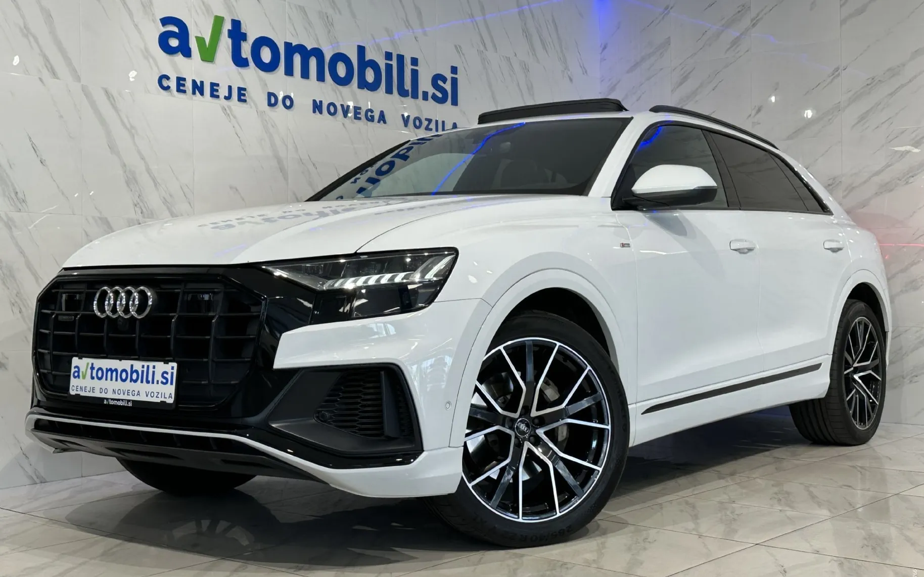 Zunanja slika - Audi Q8 - 55TFSI|Q|S-Line|Pano|SoftC|Zračno|ACC|360K|BangO| - 1