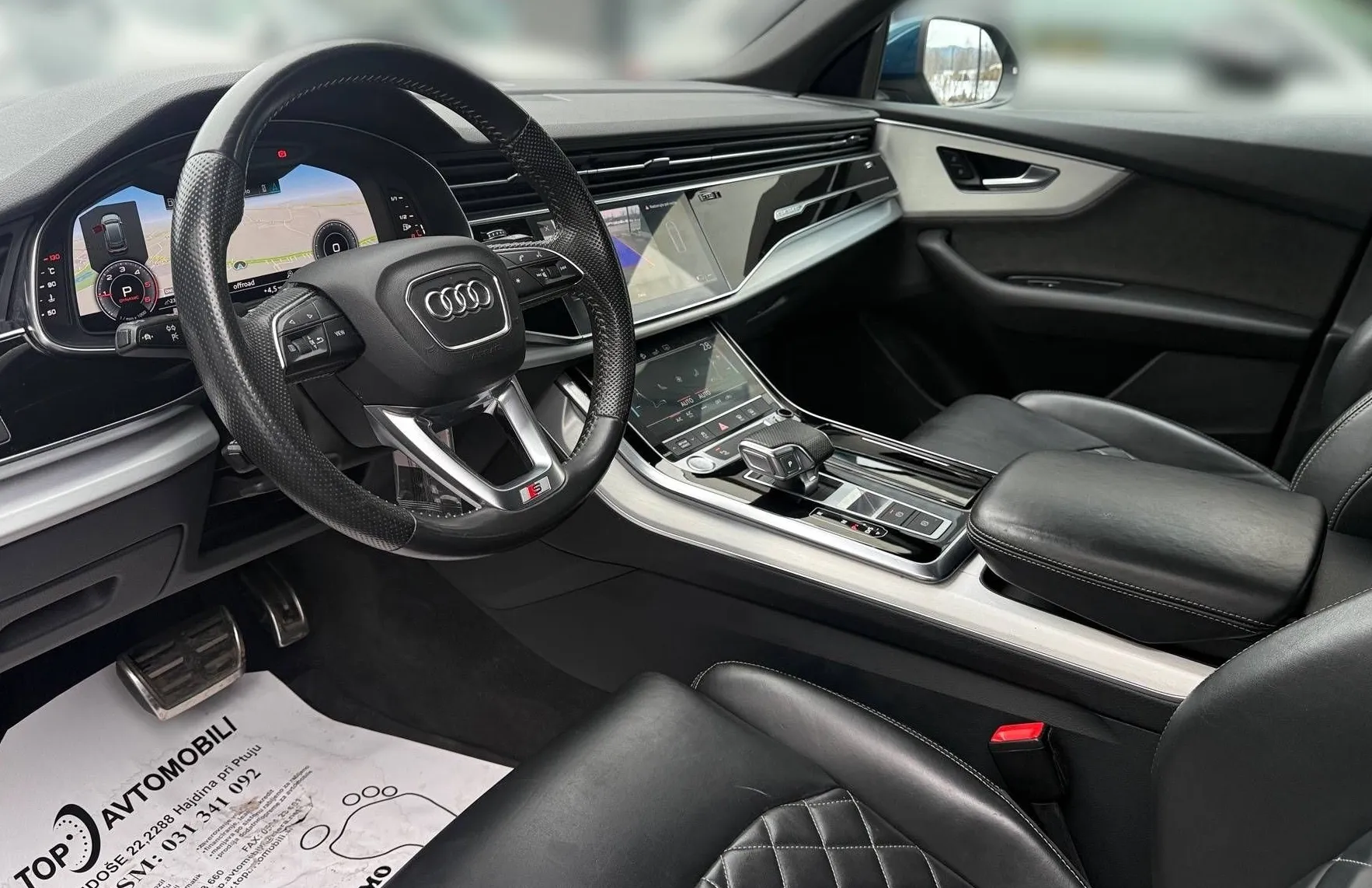 Zunanja slika - Audi Q8 - 50 TDI Q S LINE HD MATRIX ZRAČNO RADAR KAMERA - 16