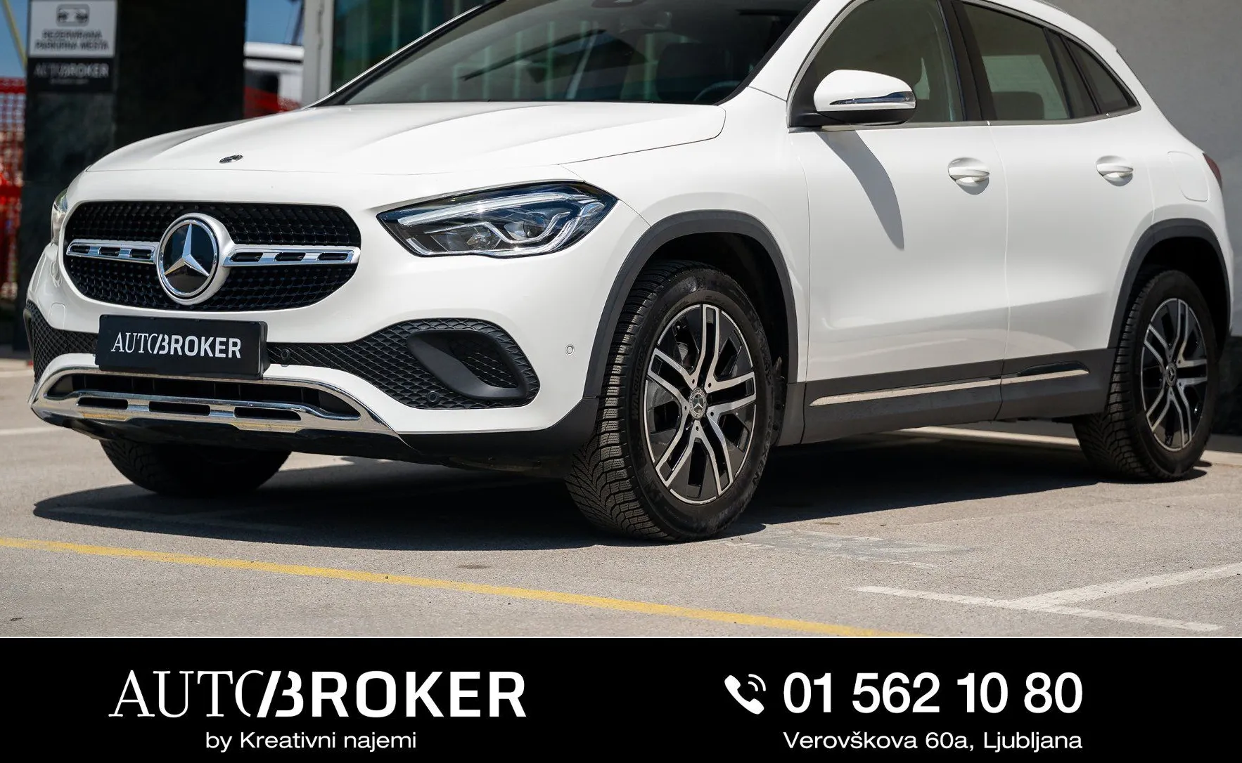 Zunanja slika - Mercedes-Benz GLA-Razred - GLA 180 AUT. LED tempomat ambient. osvet. - 1