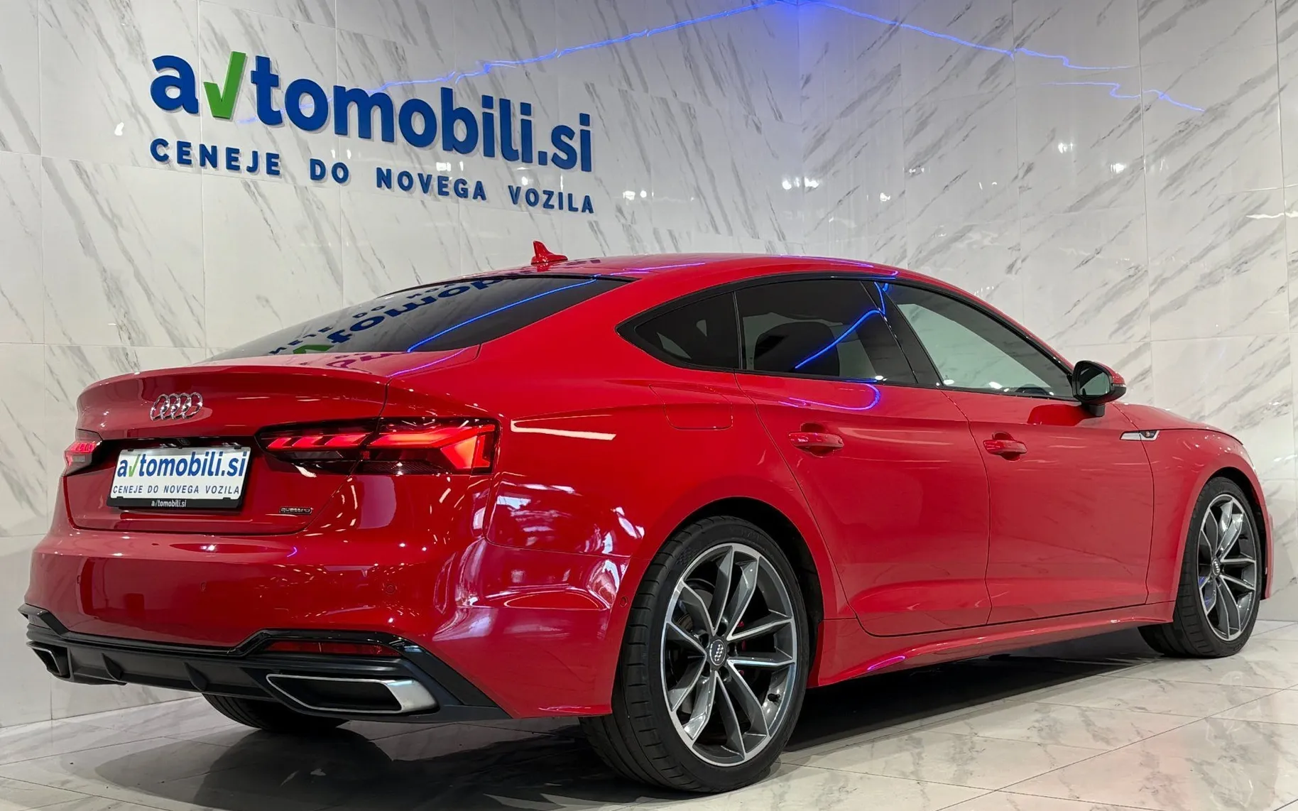Zunanja slika - Audi A5 Sportback - 40TDI |S line|Q|ACC|Kamera|BangO|Virtual|MrtviKot| - 4