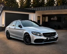 Zunanja slika - Mercedes-Benz C-Razred - C 63 AMG-FROZEN MAT-PANO-BURMESTER-LIMO-LED-AMG... - 1 - Predogledna slika