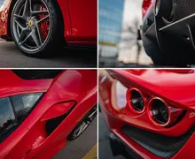 Zunanja slika - Ferrari F8 - LIFT JBL RACING SEDEŽI GARANCIJA DO JUL2027 - 9 - Predogledna slika