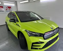 Zunanja slika - Škoda Enyaq - RS 220 KW.KAMERA.ACC.4X4.NAVI.LED.KLJUKA.45.000 KM - 2 - Predogledna slika