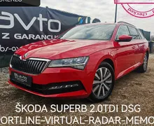 Zunanja slika - Škoda Superb - 2.0 TDI Sportline Combi DSG-MEMORY-VIRTUAL-NAVI-F1 - 1 - Predogledna slika