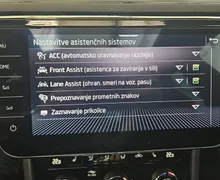 Notranja slika - Škoda Superb - 2.0 TDI Sportline Combi DSG 147 kW - 9 - Predogledna slika