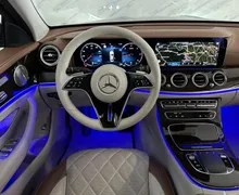 Notranja slika - Mercedes-Benz E-Razred - 200d|AMG|Pano|SoftC|HUD|Designo|Hlajenje|360K|Burm - 9 - Predogledna slika
