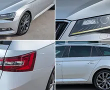 Zunanja slika - Škoda Superb - Combi 4x4 2.0 TDI L K DSG Usnje Navi ACC - 18 - Predogledna slika