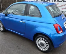 Zunanja slika - Fiat 500 - 1.2 LOUNGE ALU PLATIŠČA-KLIMA-ZASLON-KOT NOV - 6 - Predogledna slika