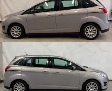 Zunanja slika - Ford Grand C-Max - 1.6 TDCi-7 SEDEŽEV-TEMPOMAT-NAVIGACIJA-PDC - 5 - Predogledna slika
