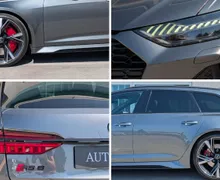 Zunanja slika - Audi RS6  - Avant TFSI Tiptronic HD Matrix 360 kamera ambient. osvet - 9 - Predogledna slika