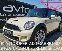 Zunanja slika - MINI Cabrio - COOPER 2.0 SD Highgate-USNJE-GRETJE SED.-EL.STREHA - 1 - Predogledna slika