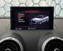 Notranja slika - Audi S3 Cabriolet - 2.0 TFSI•Q•AUT•FUL LED•VIRTUAL•BANG•KAMERA•ACC•F1• - 12 - Predogledna slika
