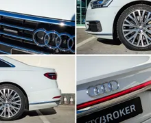 Zunanja slika - Audi A8 - 55 TFSI Quattro matrični LED Bang Olufsen SLO - 10 - Predogledna slika