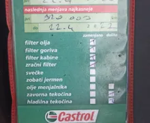 Servisna knjižica - Volvo S40 - 1,6 D - 16 - Predogledna slika