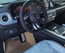 Zunanja slika - Mercedes-Benz G-Razred - 63 AMG V8 SUPERIOR•HLAJ-SED•KEYLESS•2X-TV•360•22C• - 5 - Predogledna slika