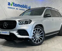 Zunanja slika - Mercedes-Benz GLS-Razred - 400d|4M|AMG|Pano|Zračno|ACC|Hlaj|Burm|360K|Kljuka. - 1 - Predogledna slika