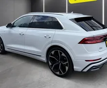 Zunanja slika - Audi Q8 - 50 TDI QUATTRO S-LINE MATRIX PERLA BELA HEAD UP - 5 - Predogledna slika