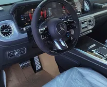Zunanja slika - Mercedes-Benz G-Razred - 63 AMG V8 SUPERIOR•HLAJ-SED•KEYLESS•2X-TV•360•22C• - 5 - Predogledna slika