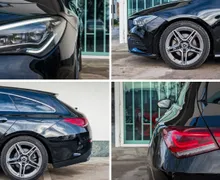 Zunanja slika - Mercedes-Benz CLA-Razred - CLA Shooting Brake CLA 200 AMGLine LED kamera Ambient. Keyless - 9 - Predogledna slika