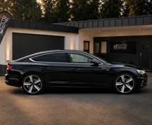 Zunanja slika - Audi A5 Sportback - 2.0 TDI S TRONIC•140KW•S LINE•VIRTUAL•MATRIX•ACC•. - 4 - Predogledna slika