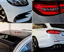 Zunanja slika - Mercedes-Benz E-Razred - 220d E63 LOOK•V8 SOUND•PANORAMA•BURMESTER•AMBIENT• - 7 - Predogledna slika