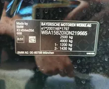 Zunanja slika - BMW X3 - serija : xDrive20d Avt.NEMŠKI+4ALU.KAMERA.LED.USNJE.NAVI - 4 - Predogledna slika